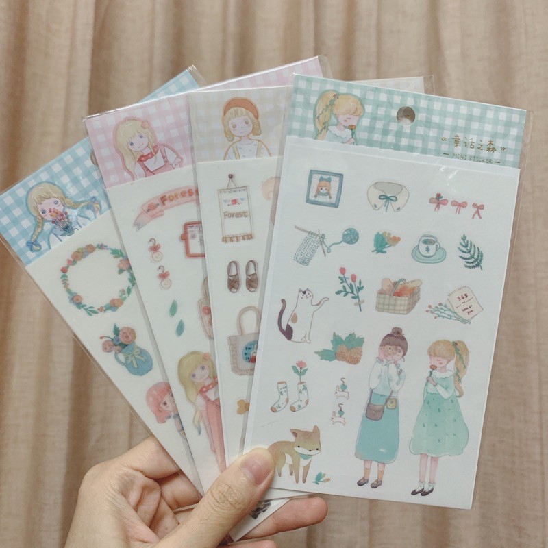 Ownday Mini Sticker - พื้นหลังใส 🔥มีทั้งหมด 4 แบบ🔥