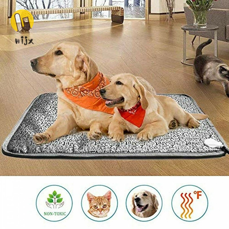 WiJxSummer Korean Heated Pet Dog House Warm Waterproof Electric Heating