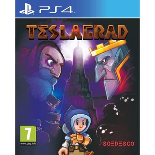 PS4 Teslagrad โซน 2 ภาษาอังกฤษ แผ่นใหม่ในซีล