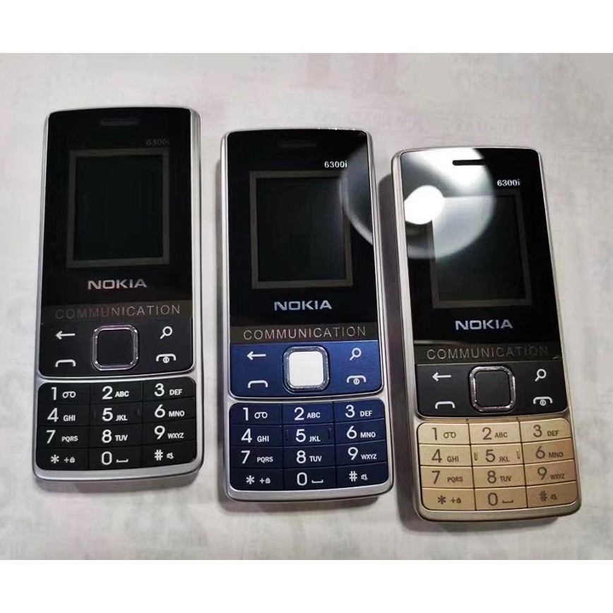 โทรศัพท์มือถือ NOKIA  PHONE  6300 (สีทอง) 3G/4G รุ่นใหม่ โนเกียปุ่มกด
