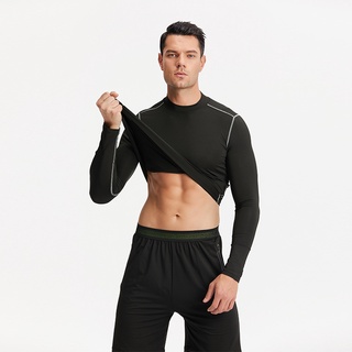 เสื้อรัดกล้ามเนื้อแขนยาว เสื้อออกกำลังกาย Long-Sleeved Quick-Drying Compression SK062