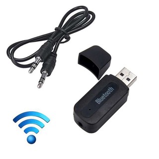 USB Bluetooth BT-163 บลูทูธมิวสิครับสัญญาณเสียง 3.5mm แจ็คสเตอริโอไร้สาย USB A2DP Blutooth เพลงเสียง