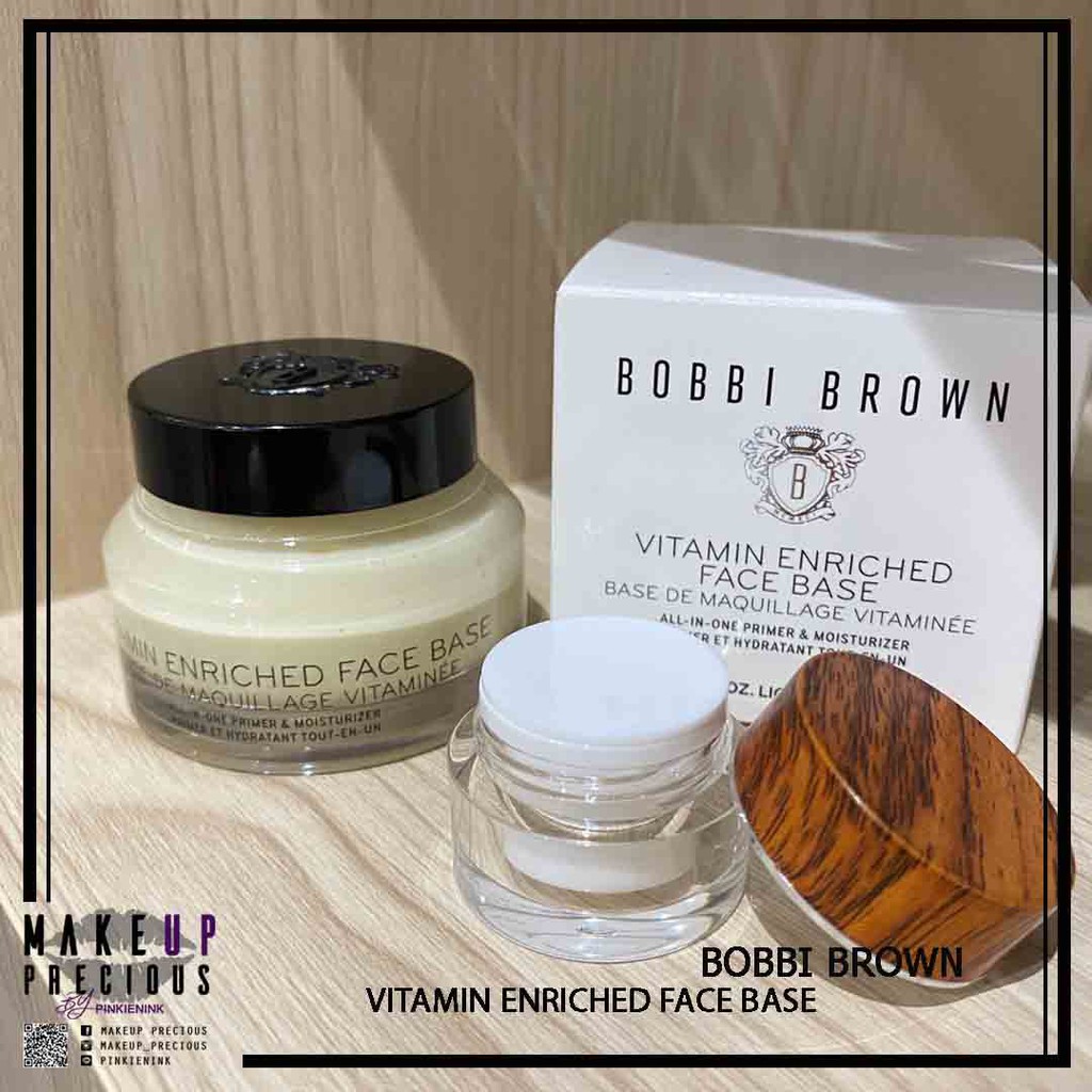 เซตคู่สุดคุ้ม แบ่งขาย Bobbi brown Vitamin enriched face base & Bobbi brown hydrating water fresh cream แบ่งขาย
