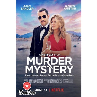 dvd ภาพยนตร์ Murder Mystery (2019) ปริศนาฮันนีมูนอลวน ดีวีดีหนัง dvd หนัง dvd หนังเก่า ดีวีดีหนังแอ๊คชั่น