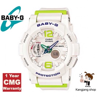 Casio BABY-G BGA-180-7B2DR นาฬิกาข้อมือผู้หญิง ของแท้ 💯% ประกันศูนย์ CMG