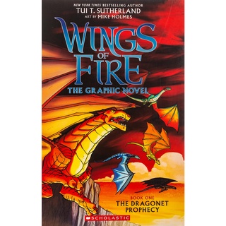 WINGS OF FIRE 01: THE DRAGONET PROPHECY (GRAPHIC NOVEL) หนังสือใหม่ English Book พร้อมส่ง