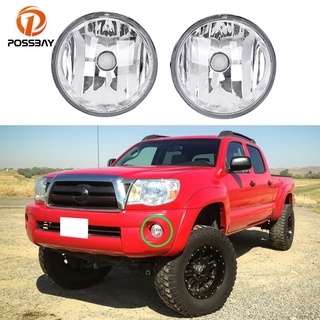 [พร้อมส่ง] ฝาครอบเลนส์ไฟตัดหมอก DRL สําหรับ Toyota Tacoma 2005-2011 Tundra 2007-2013