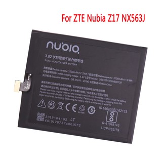 แบตเตอรี่สำหรับ ZTE Nubia Z17 NX563J Battery คุณภาพสูง Li3932T44P6h806139 3200mAh