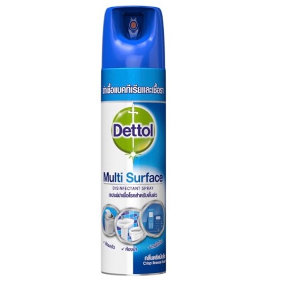 สเปรย์ฆ่าเชื้อโรคสำหรับพื้นผิวเดทตอล Dettol(เดทตอล)​  Dettol Disinfectant spray