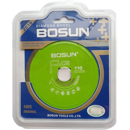 ฺBOSUN ใบตัดเพชร 4" F1CE/แห้ง/เซรามิค & F3CE/แห้ง/กระเบื้อง (เขียว)