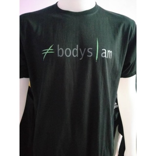 [พร้อมส่ง] เสื้อยืดวง Bodyslam  ไม่มีตะเข็บข้าง คอกลมสีดำ-ขาว Cotton100%