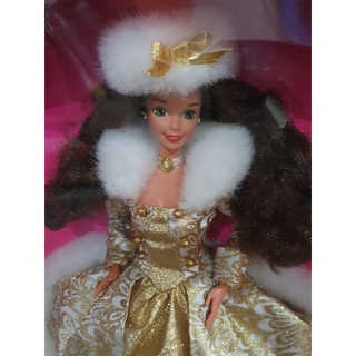 1995 Winter Fantasy Barbie Brunette - Sams Club Exclusive **กล่องไม่สวย** #15# 15530