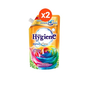 HYGIENE ไฮยีน น้ำยาปรับผ้านุ่ม เอ็กซ์เพิร์ท แคร์ แฮปปี้ซันซายน์ 540 มล. (ทั้งหมด 2 ชิ้น)