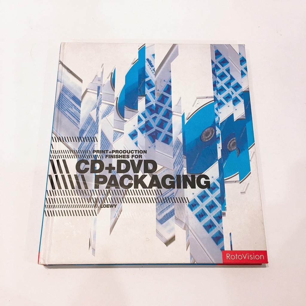 Print+Production Finishes for CD+DVD Packaging หนังสือคู่มือกราฟิกดีไซน์สำหรับซองและหน้าปกซีดี
