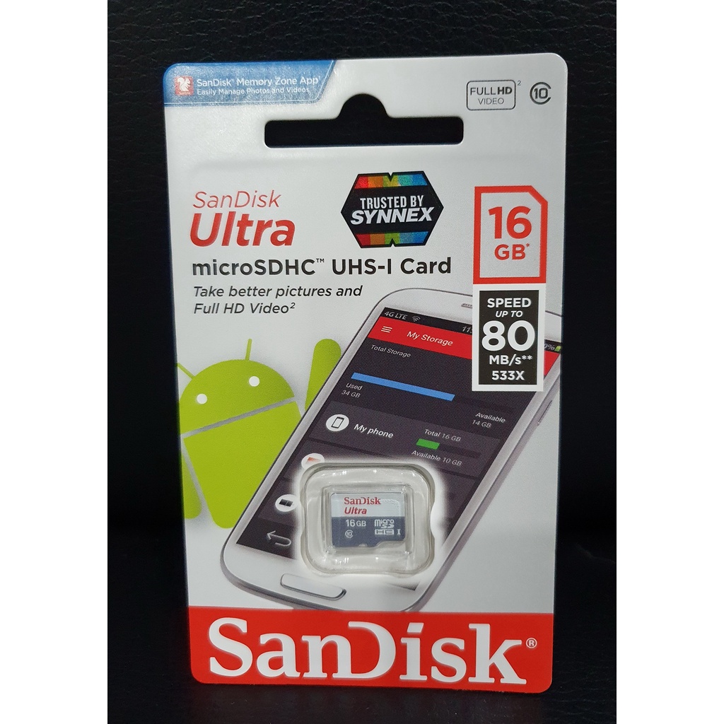 Micro SD Card Sandisk/Samsung (16GBG/32GB /64GB/128GB)