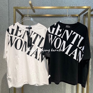 GENTLEWOMAN LOGO T-shirt Freesize แท้100%‼️