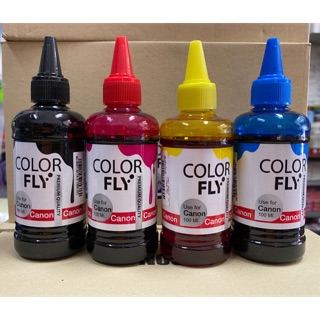 หมึกเติม Canon ขนาด 100 ml Color Fly