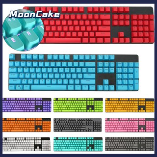 *moon* ปุ่มกดคีย์บอร์ด PBT สําหรับ Cherry Royal Kludge RK61 104 ชิ้น ต่อชุด