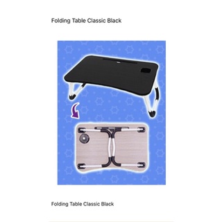 Folding Table Classic Black โต๊ะอเนกประสงค์ Japan ญี่ปุ่น มือ 1