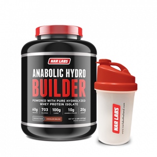 NAR LABS™ Anabolic Hydro Builder 6 lbs + SHAKER (เวย์โปรตีนเพิ่มน้ำหนัก)