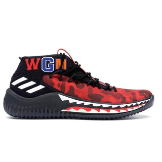 PROSPER - Adidas Dame 4 x A Bathing Ape Red