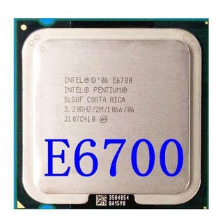 หน่วยประมวลผล โปรเซสเซอร์ Intel Pentium E6700