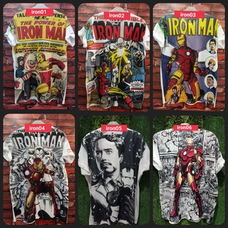 เสื้อยืด พิมพ์ลาย Ironman MARVEL BANGKOK IRON MAN ขนาดใหญ่ XL XXL XXXL