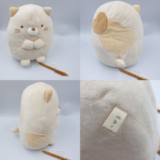 ตุ๊กตา Sumikko Gurashi Neko งานช็อป ไซส์ M 25 cm มีเลขแทร็ค มือสอง ของแท้จากญี่ปุ่น