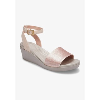 crocs leigh ann shimmer slingback wedge
