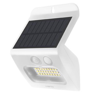 [พร้อมส่ง] HomeDoDee ไฟติดผนัง SOLAR LAMPTAN LUNAR 3.5 วัตต์ COOLWHITE สีขาว ไฟ Solar Cell โซลาเซลล์