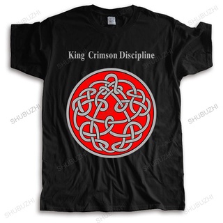 ถูกสุดๆใหม่ เสื้อยืดแขนสั้น คอกลม ผ้าฝ้าย พิมพ์ลาย King Crimson คุณภาพสูง แฟชั่นฤดูร้อน สําหรับผู้ชาย