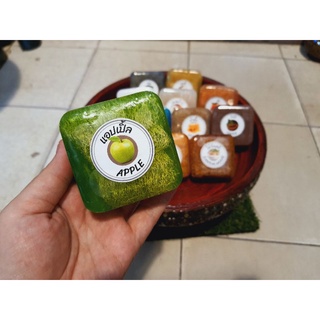 🍏 สบู่ใยบวบ สบู่ขัดตัว Homemade soap