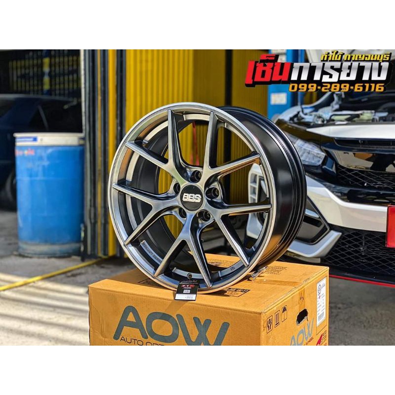 ล้อ​ BBS​ CIR ขอบ18 et+35 PCD 5/114.3 งานAOW ล้อเบา​Flowforming​