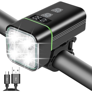 ไฟหน้าจักรยานฺ รุ่น สดใสสุดๆ 5000lm และ แบบชาร์จ USB ไฟท้ายจักรยาน ติดหน้ารถจักรยาน