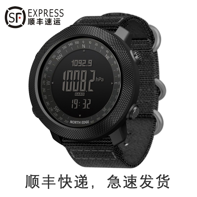 Outdoor Military Special Forces Watch Male American Tritium War Wolf Soldier Multifunctional Mountaineering Tactical Di