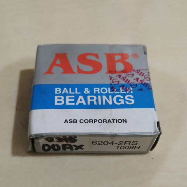 แบริ่ง 6204 2RS ASB*