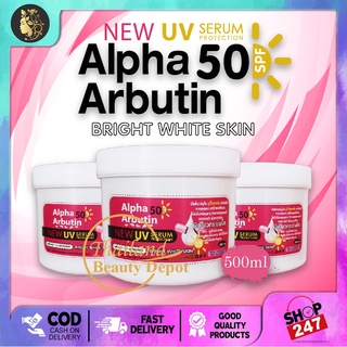 ALPHA ARBUTIN New UV Serum Protection Bright White Skin 500ml