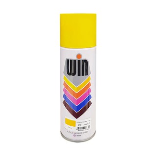 สีสเปรย์ WIN #218 Yellow 400CC