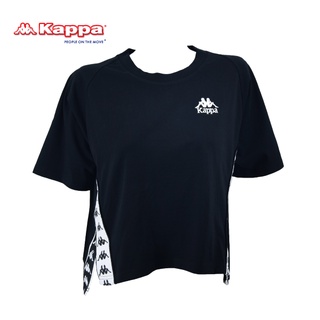 Kappa เสื้อครอปแฟชั่น รุ่น TOP CROP SIDE BANDA TEE  (GA71A2-AA)