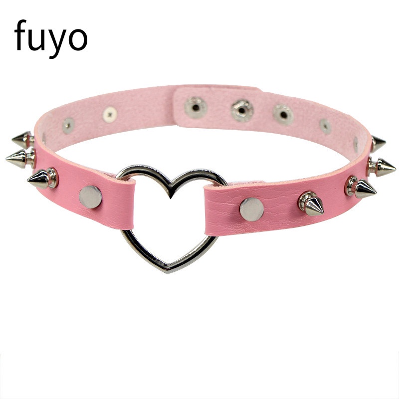 ใหม่ สร้อยคอโซ่ สเตนเลส หนัง PU สีดํา สไตล์โกธิค พังก์ โกธิค เซ็กซี่ เครื่องประดับ สําหรับผู้หญิง ผู้ชาย - รูปที่ 2