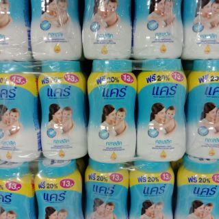 แป้งเด็กแคร์ขนาด50กรัม1แพ็คบรรจุ12กระป๋องมี2สี2กลิ่น
