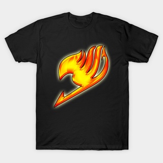 เสื้อยืด พิมพ์ลายสัญลักษณ์ Fairy Tail สําหรับผู้ชาย และผู้หญิง
