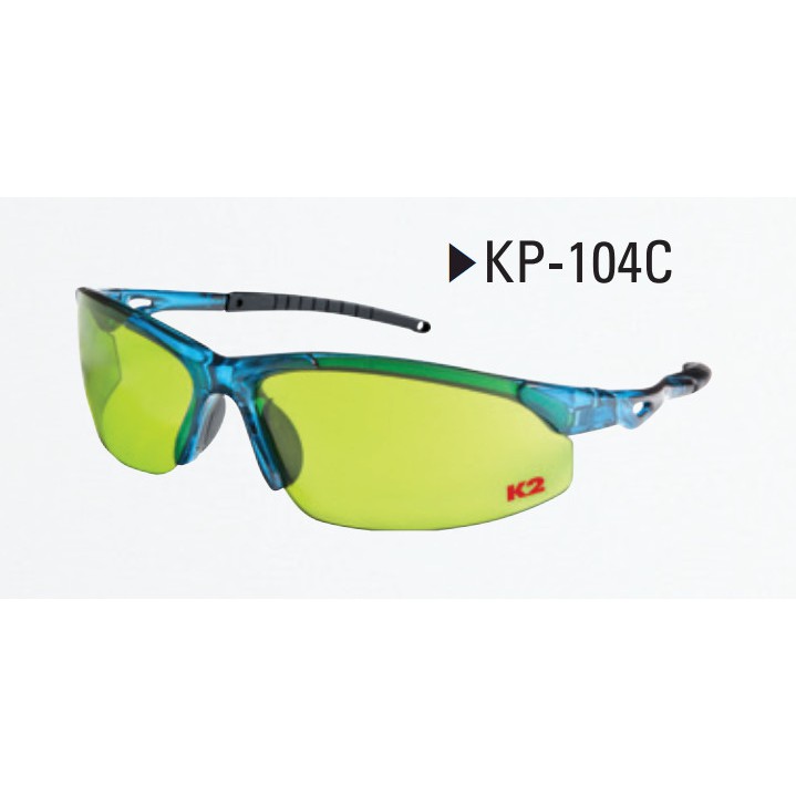 [GENUINE]- แว่นตานิรภัยคุณภาพสูงเกาหลี K2 KP-104C