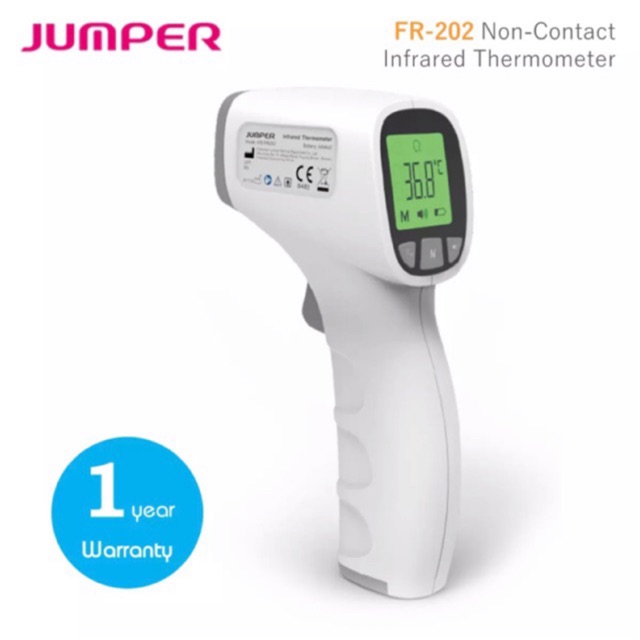 เครื่องวัดอุณหภูมิหน้าผาก Jumper รุ่น JDP-FR202