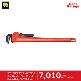 ROTHENBERGER NO.70156 One-Handed Pipe Wrench Heavy Duty, 36"/900mm. Gear Garage By Factory Gear