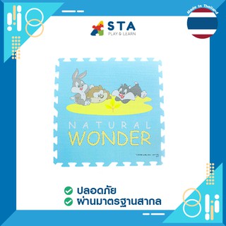 ASTA โฟมปูพื้น 60X60 ซม. ลาย LOONEYTUNE2 WONDER เสื่อรองคลาน