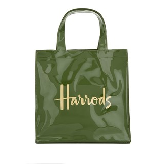 Harrod รุ่น Small Logo Shopper Bag สีเขียว****พร้อมส่ง