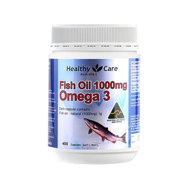 Fish Oil + Omega3 1000 mg 🐟Healthy Care 🐟