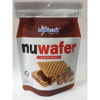 พร้อมส่ง MyBizcuit Nuwafer นูเวเฟอร์ ช็อกโกแล็ตเฮเซลนัทเข้มข้น ขนาด130g