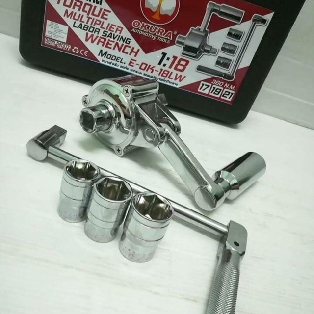 ชุดบล็อกทด OKURA 1/2